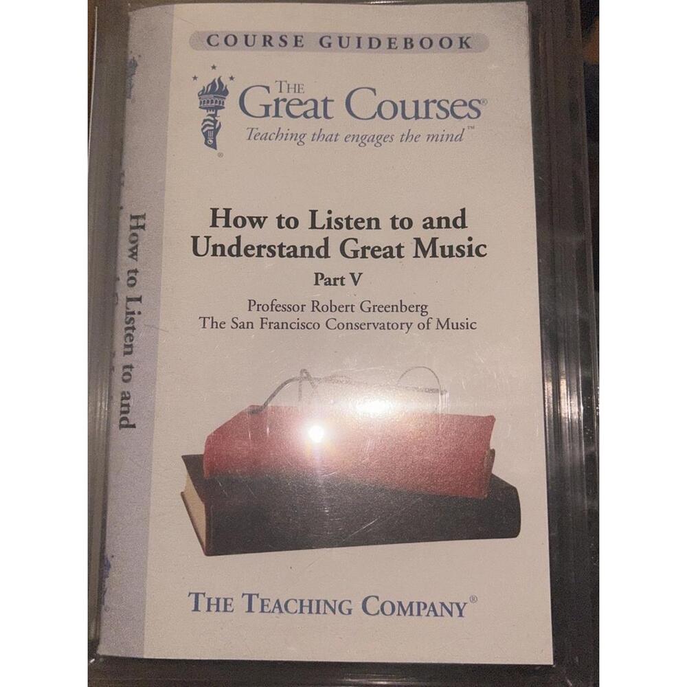 The Great Courses: How to Understand Great Music Vol V Greenberg DVD